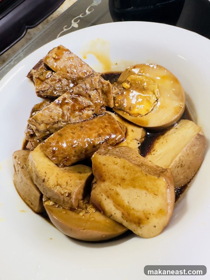 Braised Pork Belly and Eggs