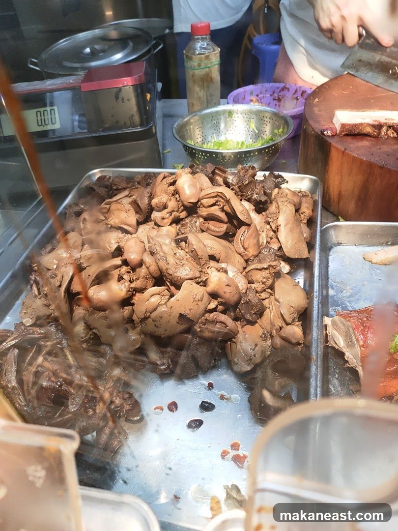 Cooked Offal and Meat