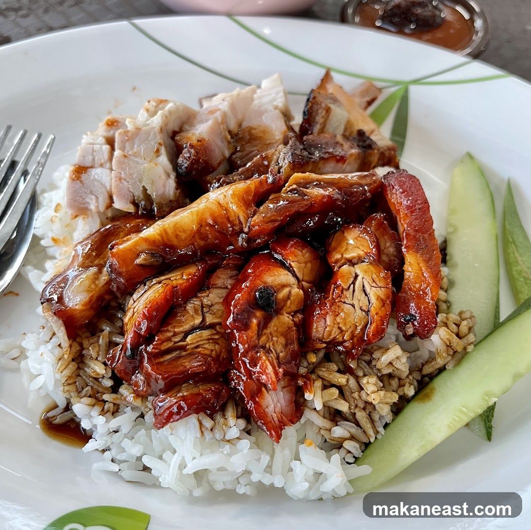 Roast Pork and Char Siu Rice