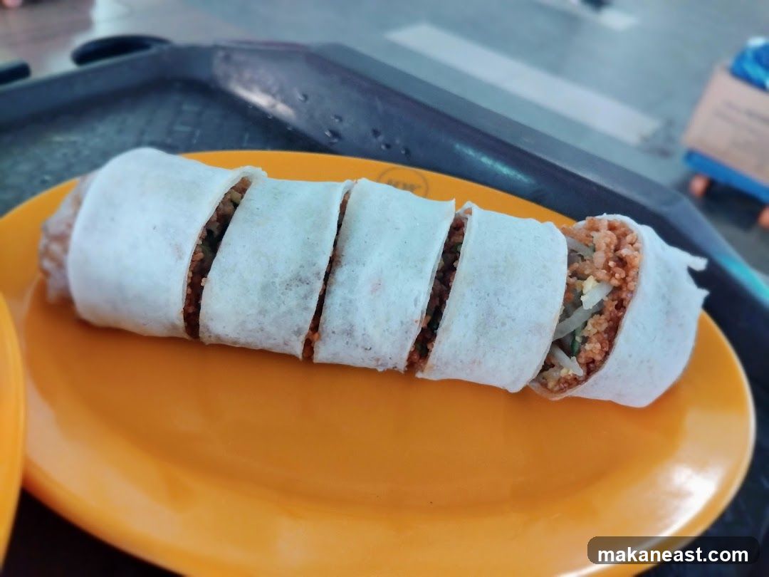 Fresh Spring Roll Slices