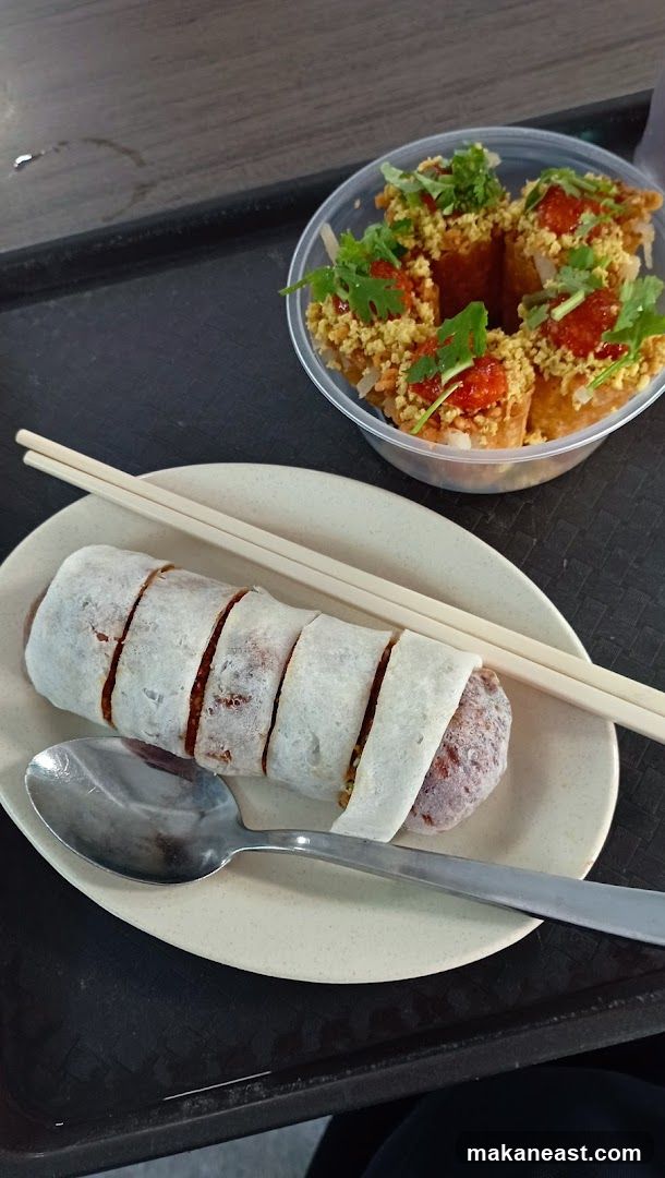 Spring Rolls and Fried Tofu