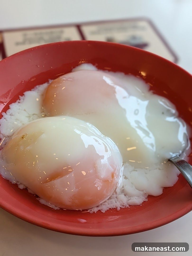 Soft-boiled eggs