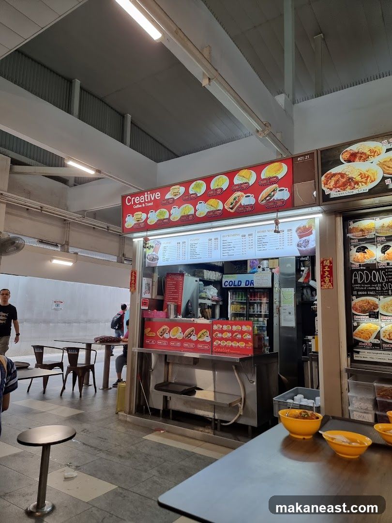 Food Stall with Menu