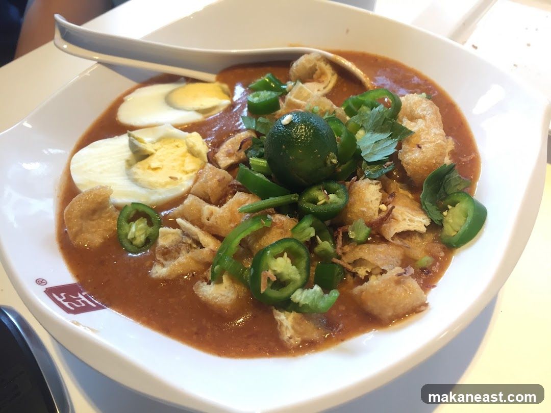 Noodle Soup with Egg and Chili