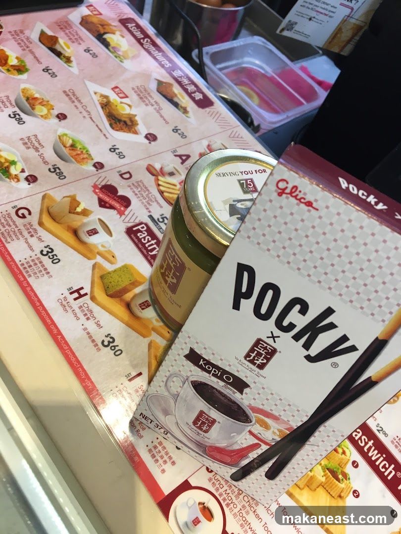 Menu and Pocky Box