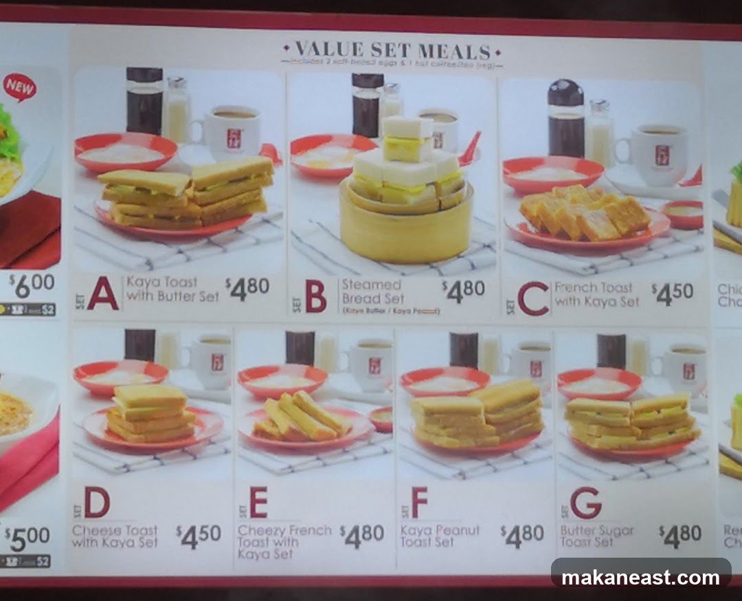 VALUE SET MEALS
