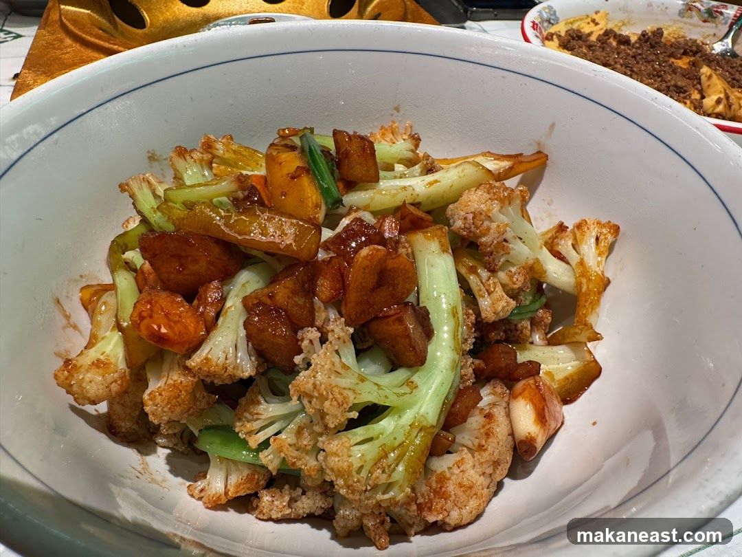 Cauliflower and Vegetable Stir-fry