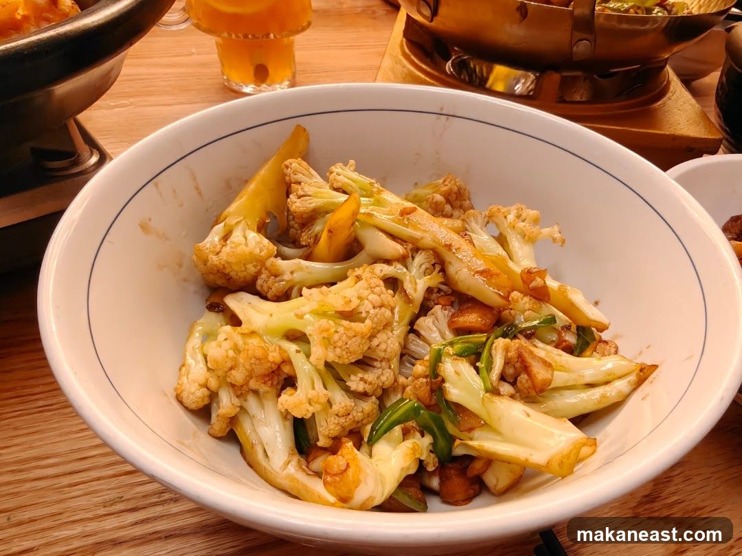 Stir-fried Cauliflower