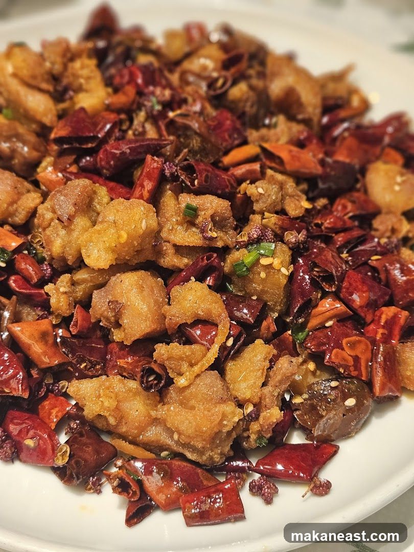 Spicy Fried Chicken with Dried Chilies