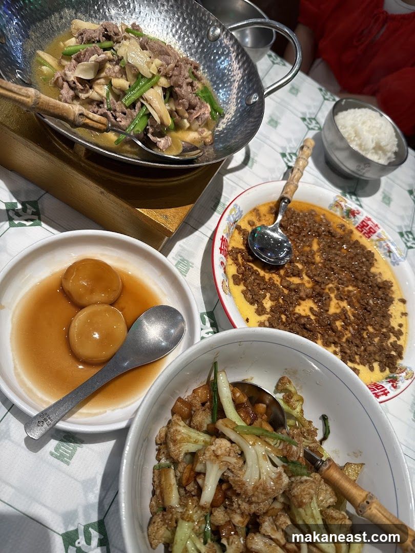 Chinese Food Spread