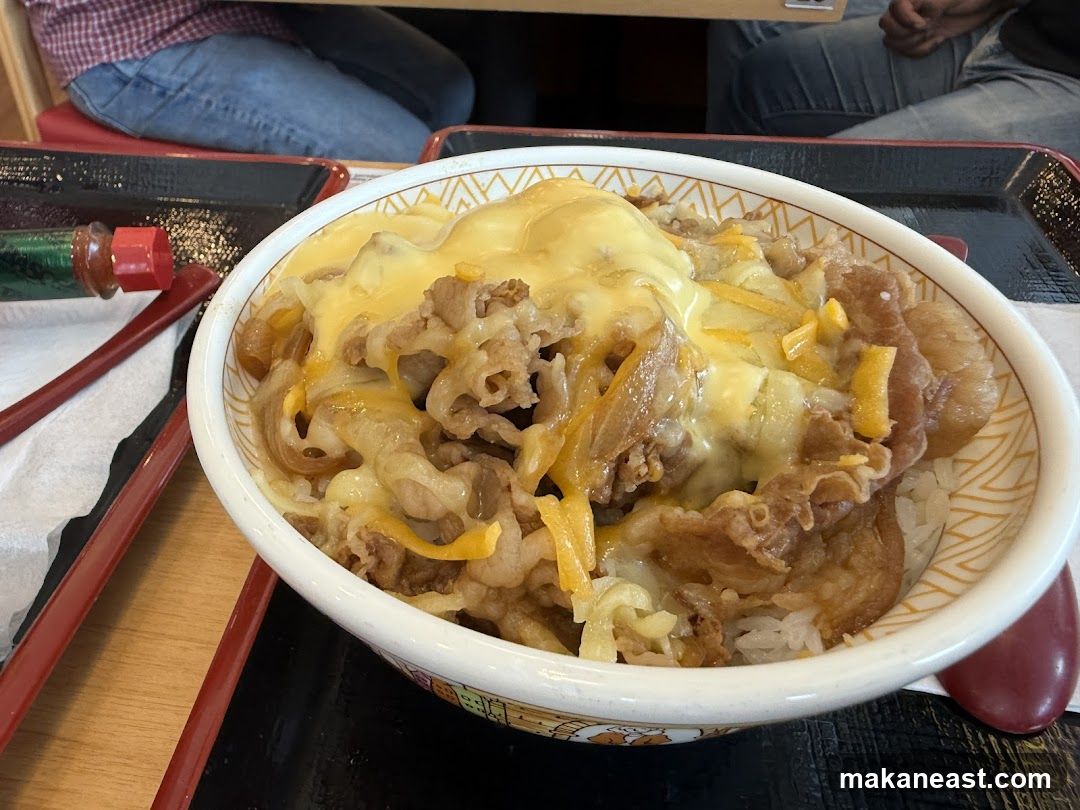 Beef and Cheese Rice Bowl