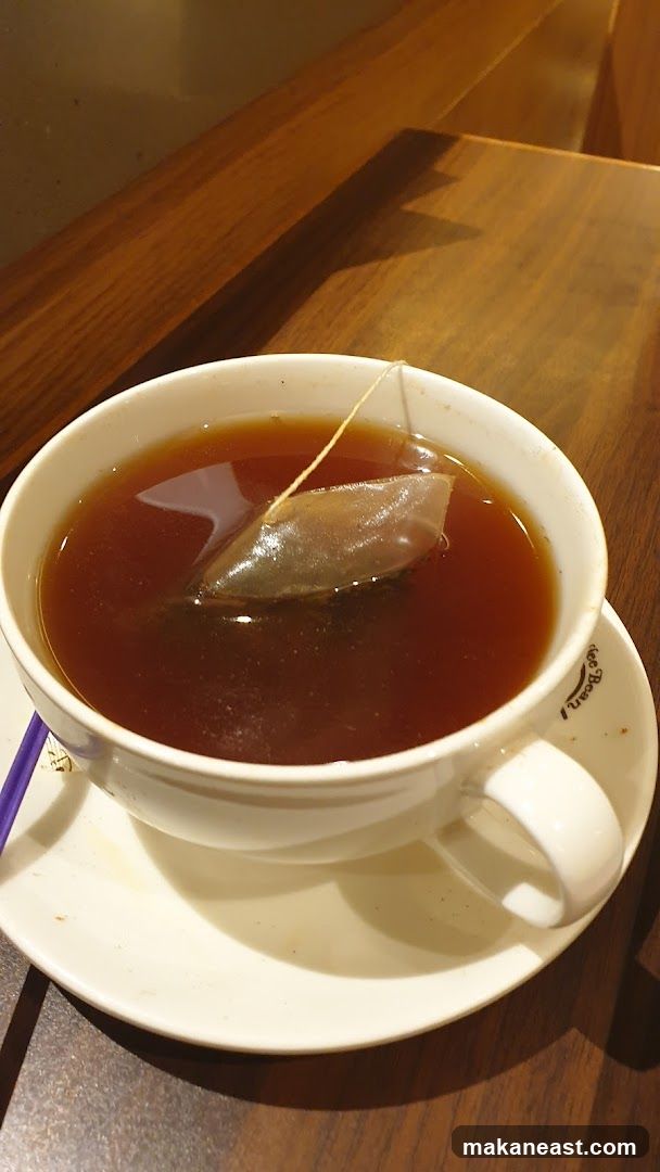 Tea in a cup