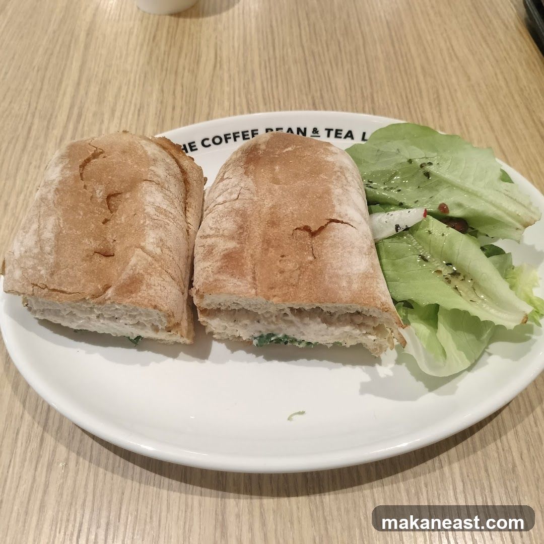 Sandwich and Salad