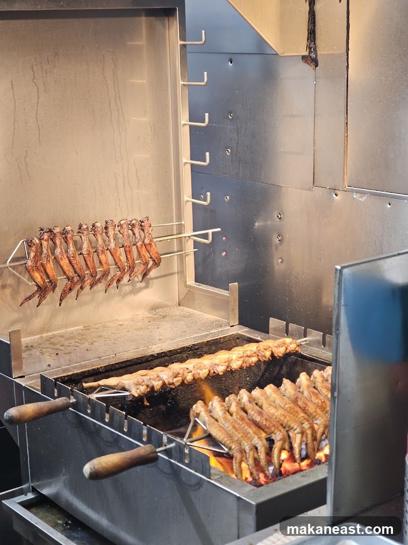 Chicken Wings on Grill