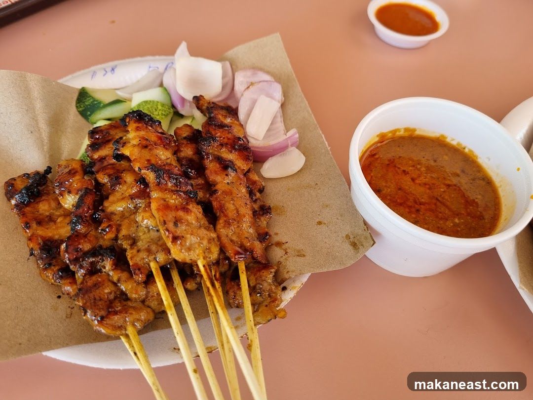Chicken Satay with Peanut Sauce