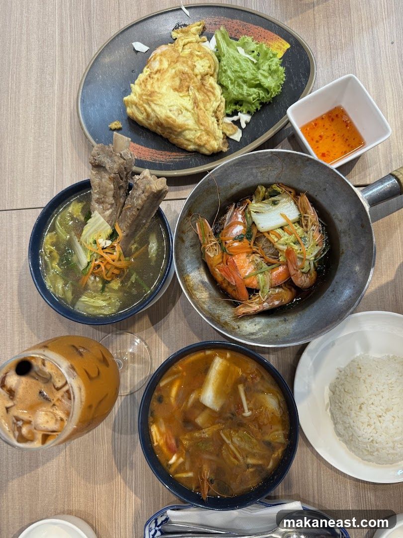 Thai Food Spread
