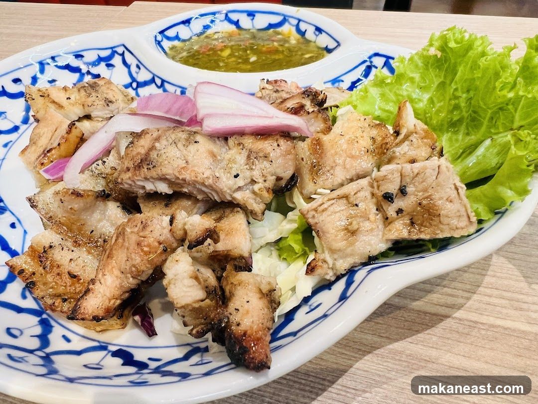 Grilled Pork with Dipping Sauce
