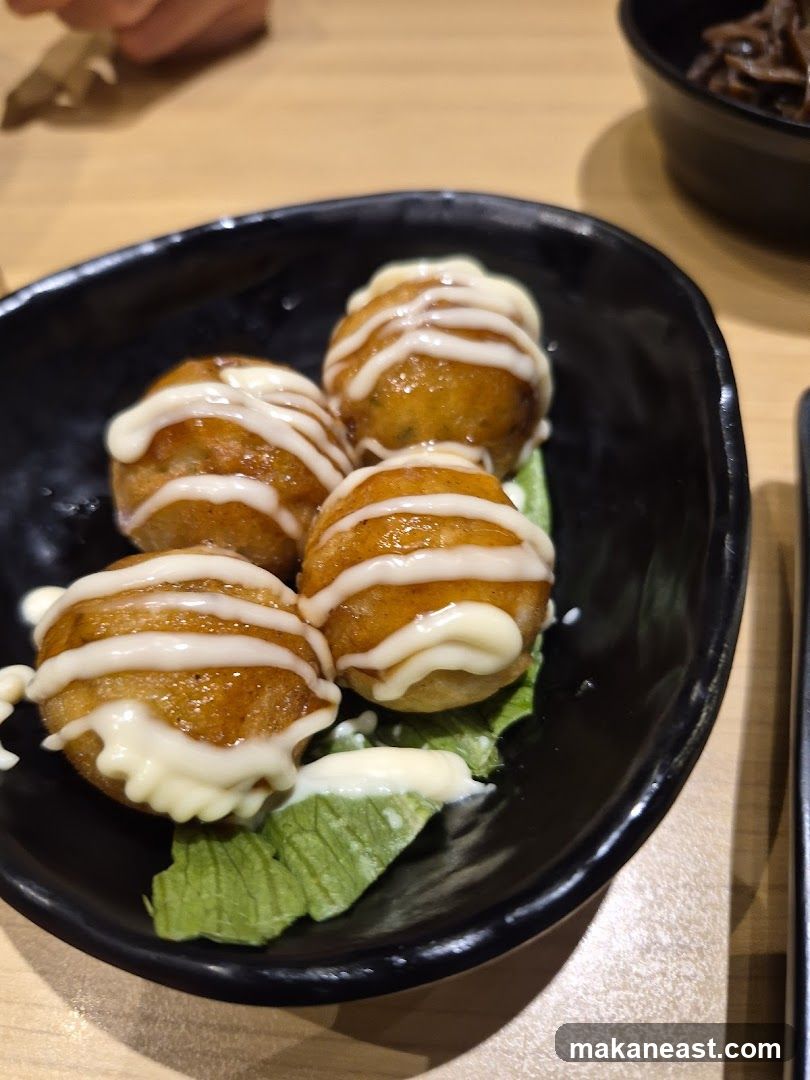 Takoyaki with Mayonnaise