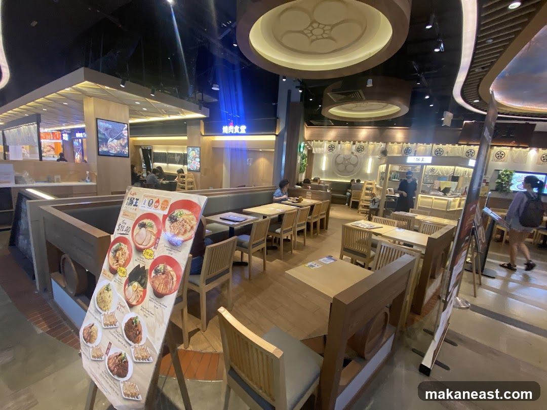 Ramen Restaurant Interior