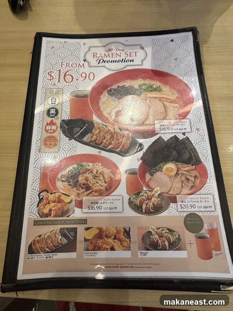 All Day Ramen Set Promotion