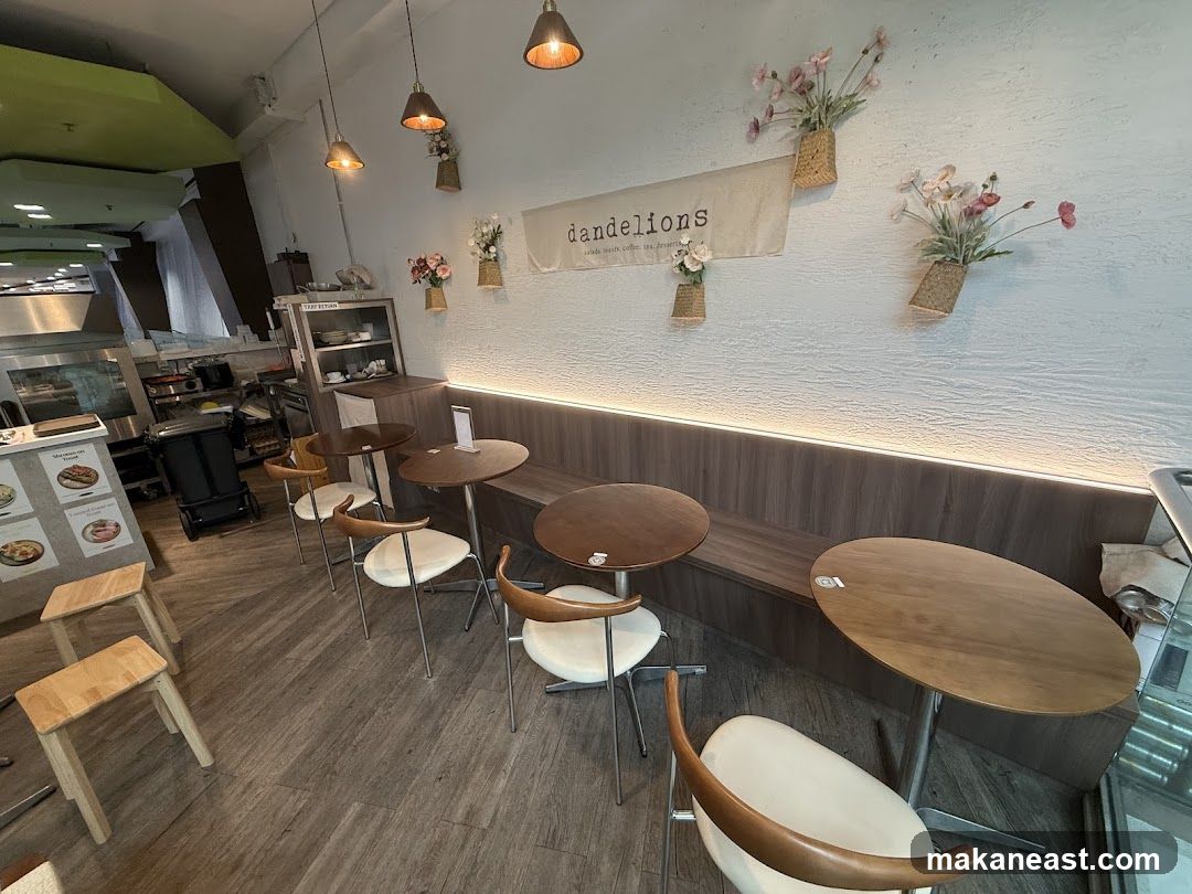 Cafe Interior with Seating