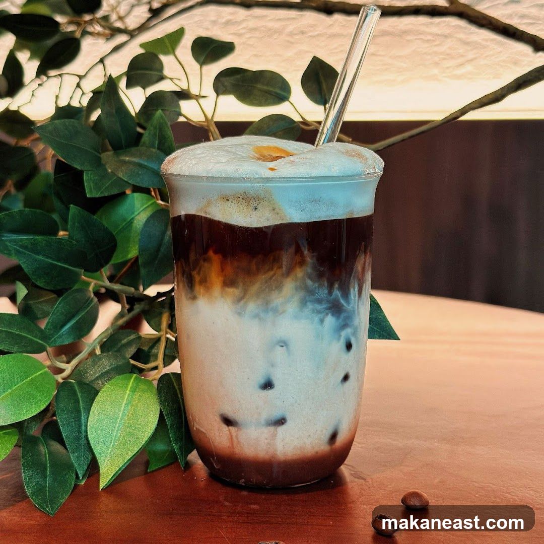 Iced Coffee with Cream