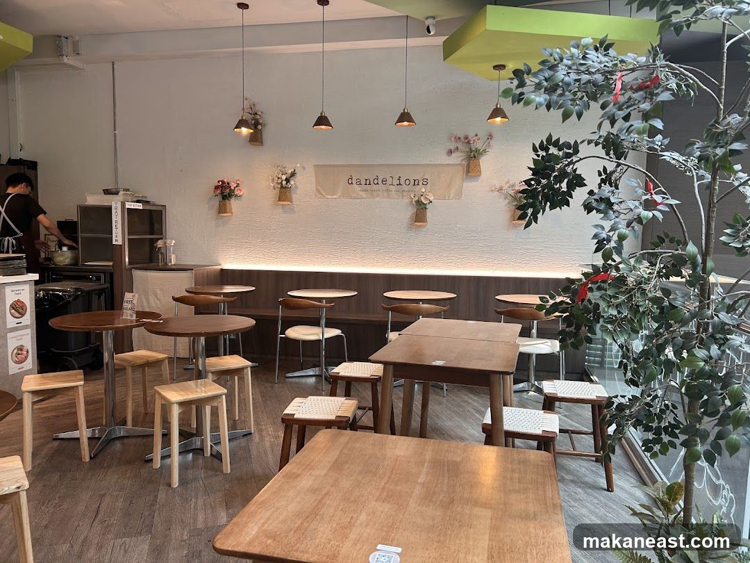 Cafe Interior with Seating