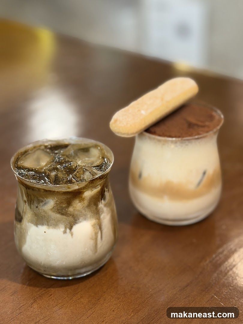 Two Iced Coffee Drinks