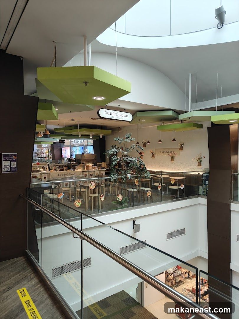 Dandelions Coffee & Salad Interior