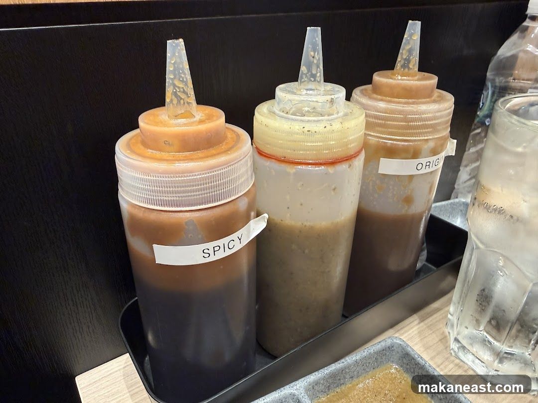 Condiment Bottles