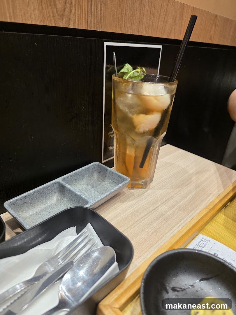 Beverage and Cutlery