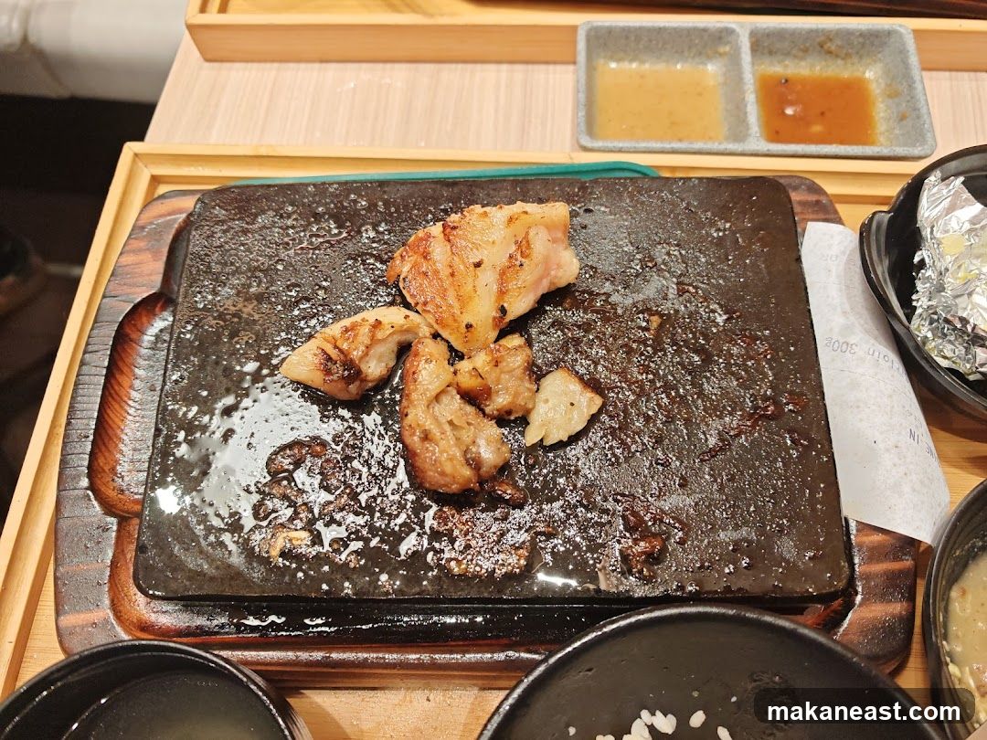 Grilled Meat on Hot Stone