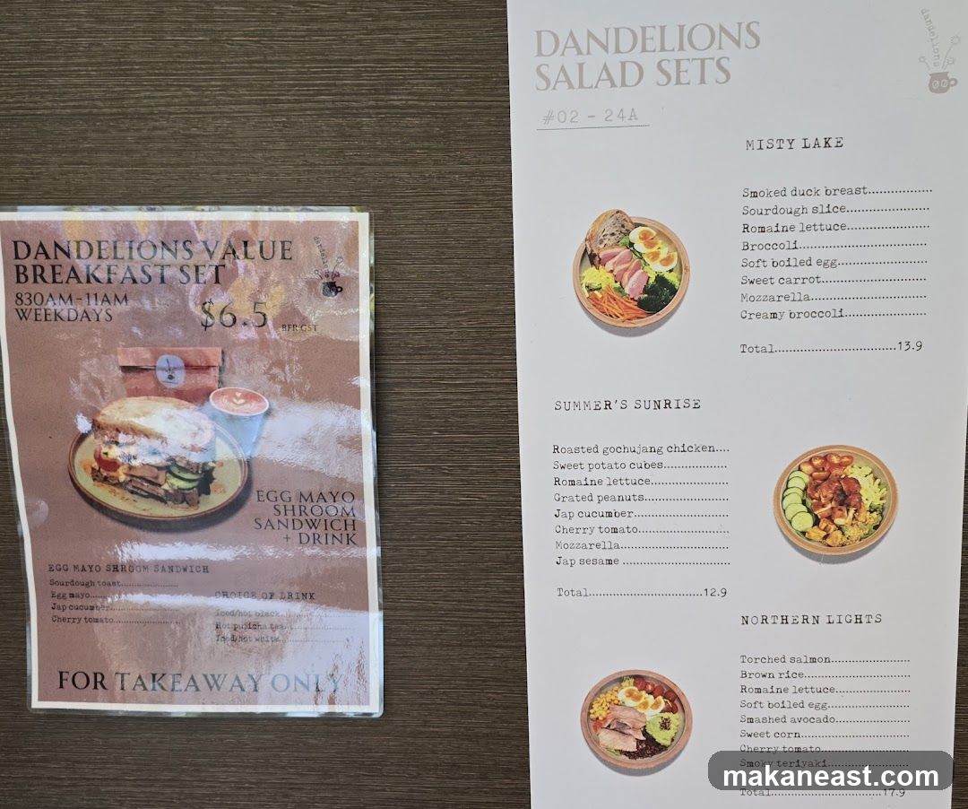 DANDELIONS SALAD SETS