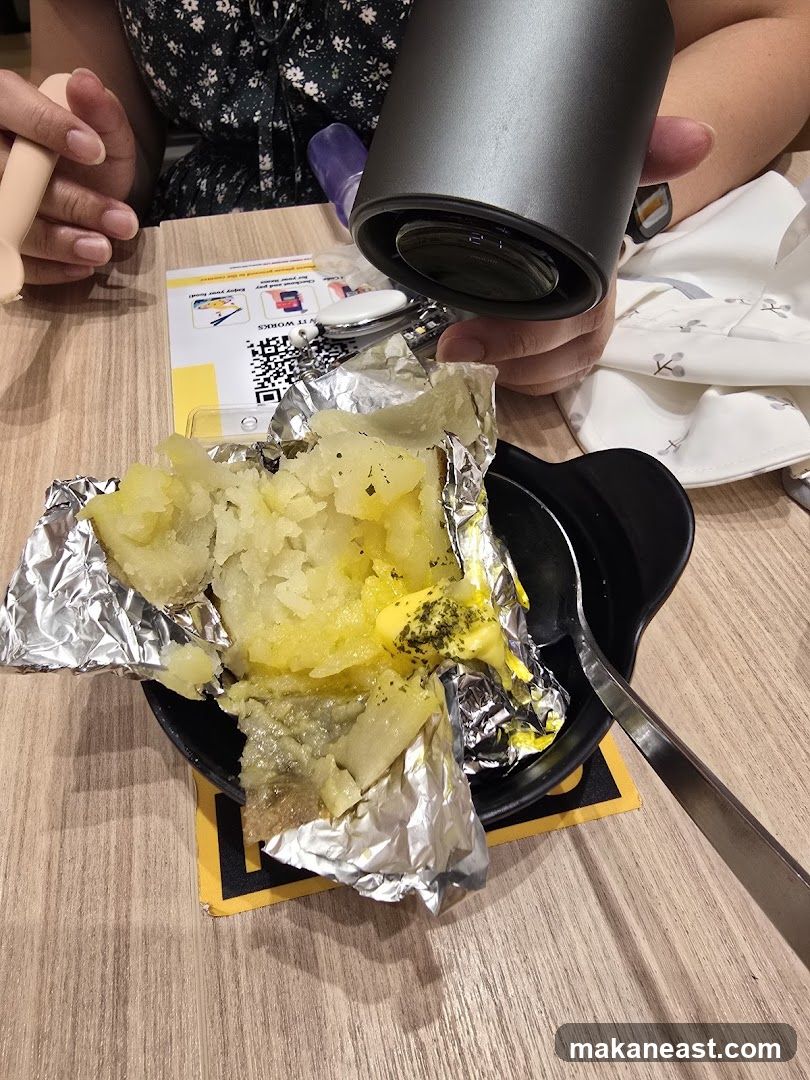 Baked Potato with Butter