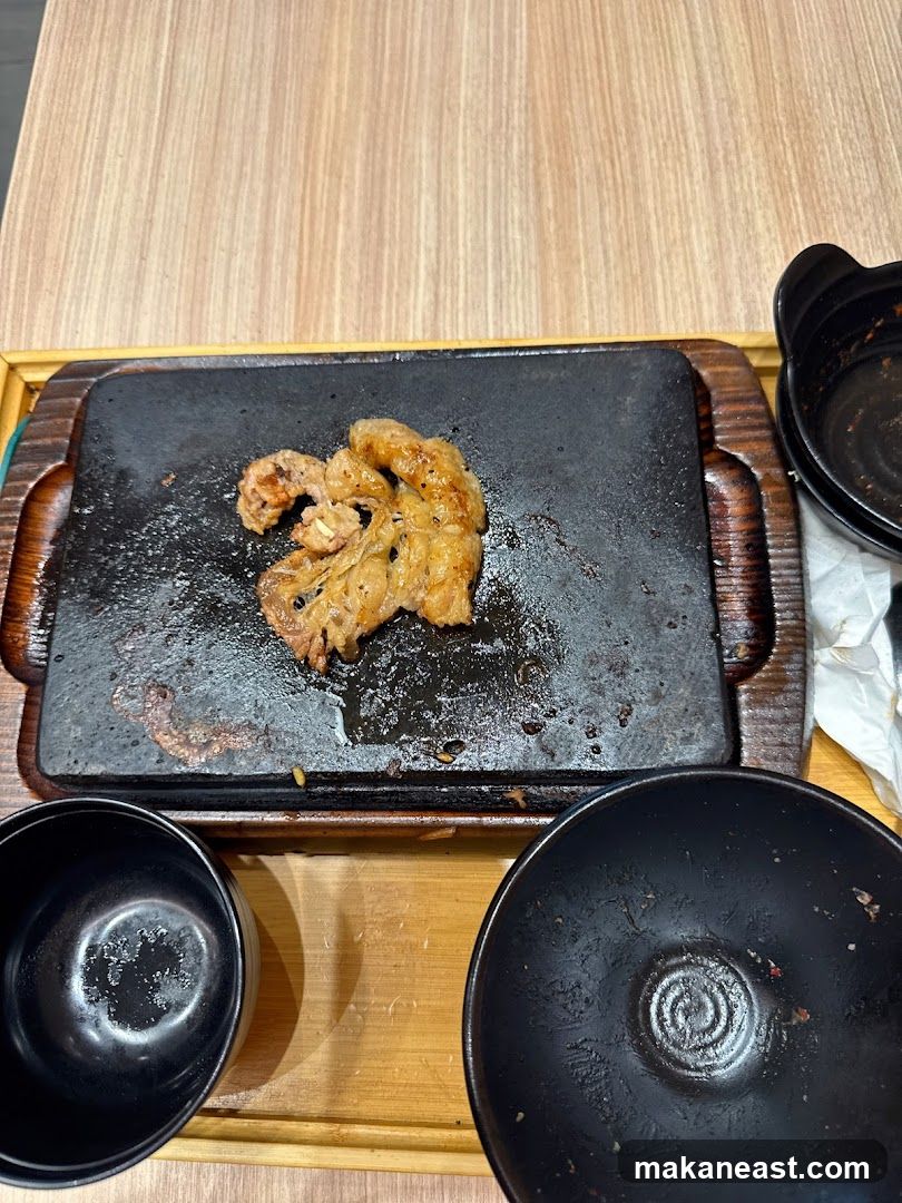 Grilled Meat on Hot Stone
