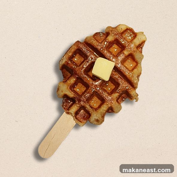Waffle on a Stick