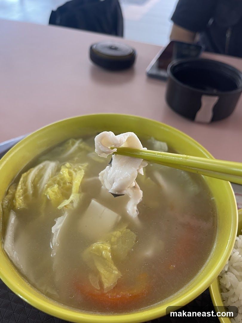Fish Soup with Vegetables