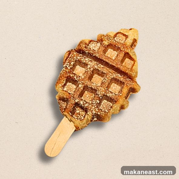 Waffle on a Stick