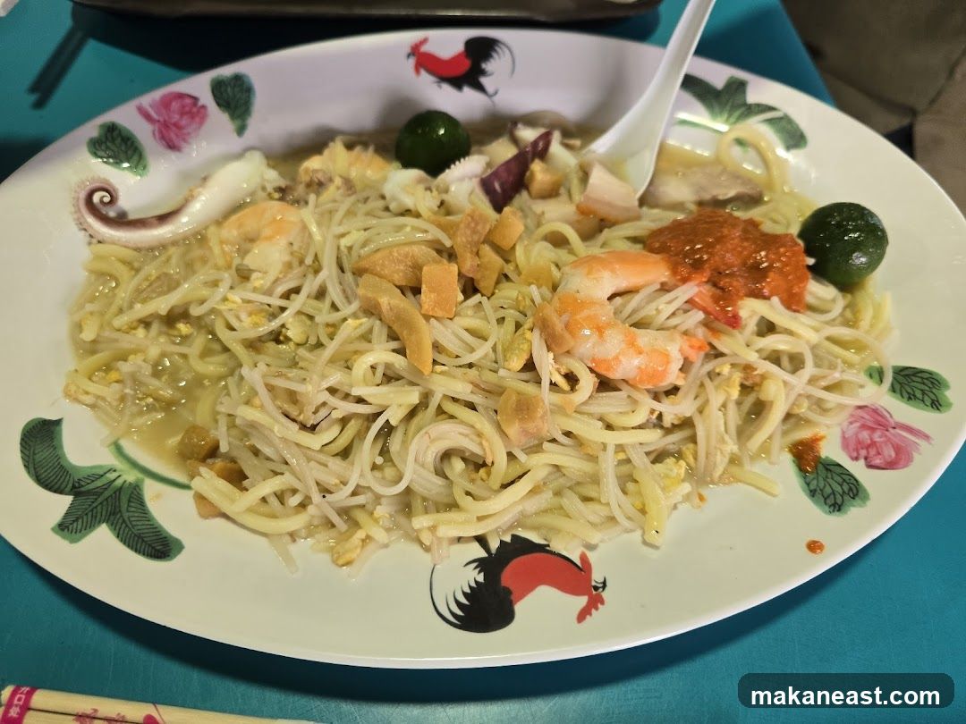 Seafood Noodles