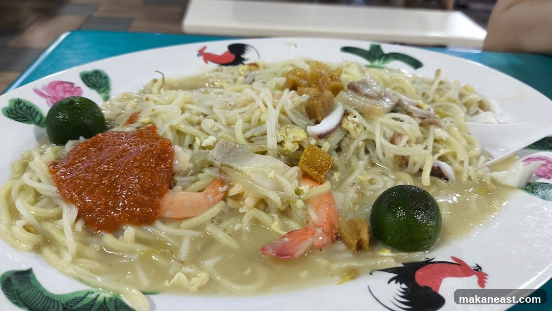 Noodles with Shrimp and Squid