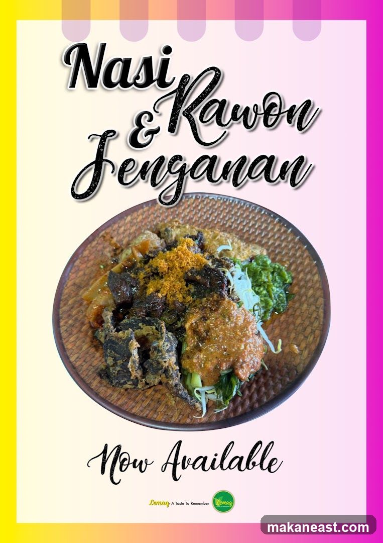 Nasi & Rawon Jenganan Now Available