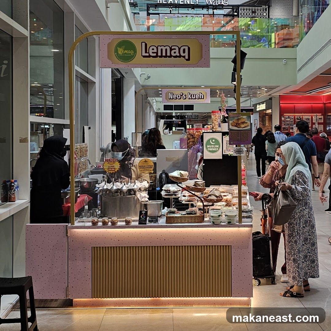 Food stall in a mall