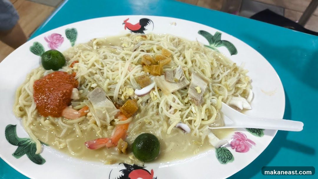 Noodles with Shrimp and Pork