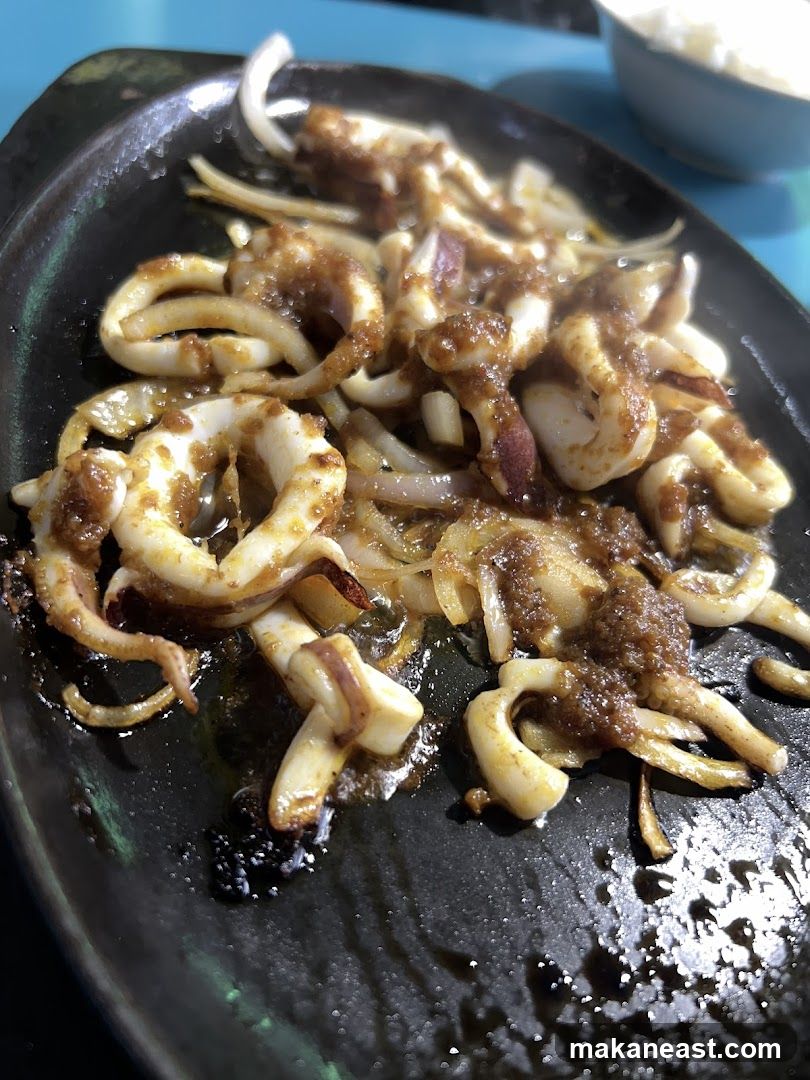 Sizzling Calamari