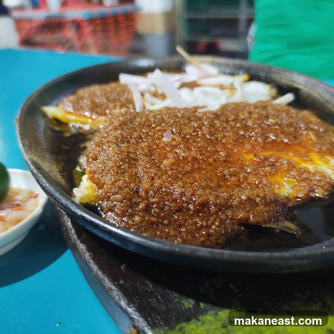 Sizzling Fish Dish
