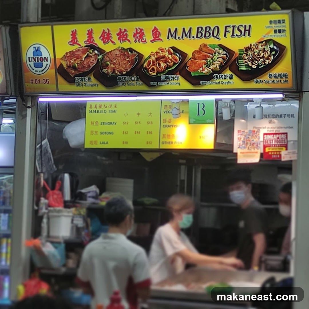 M.M. BBQ Fish Stall