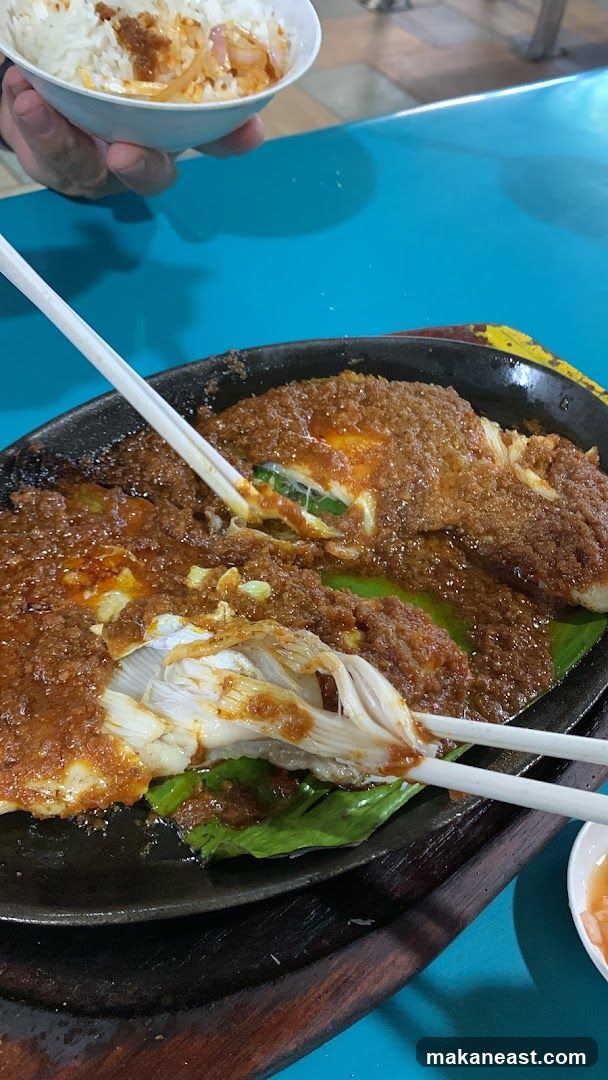 Sizzling Fish with Rice