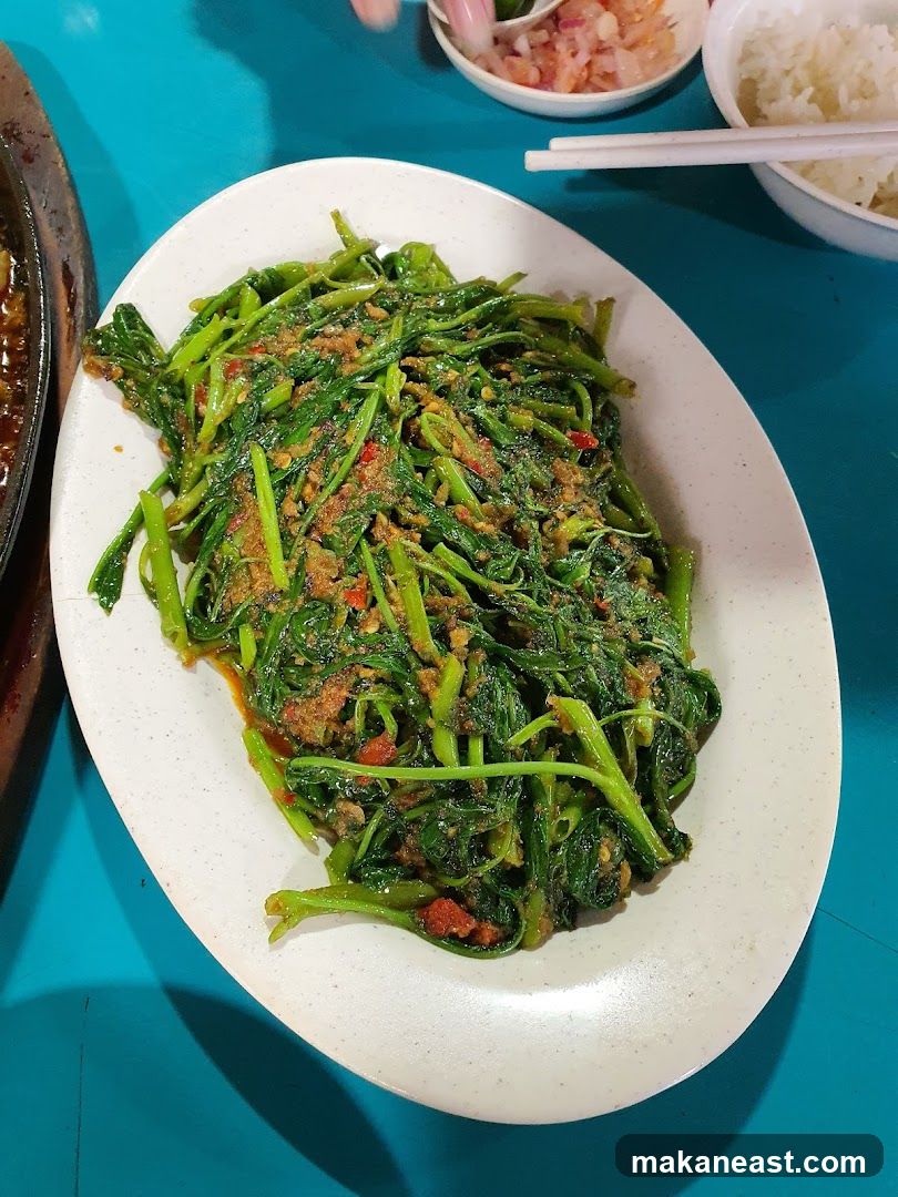 Stir-fried Water Spinach
