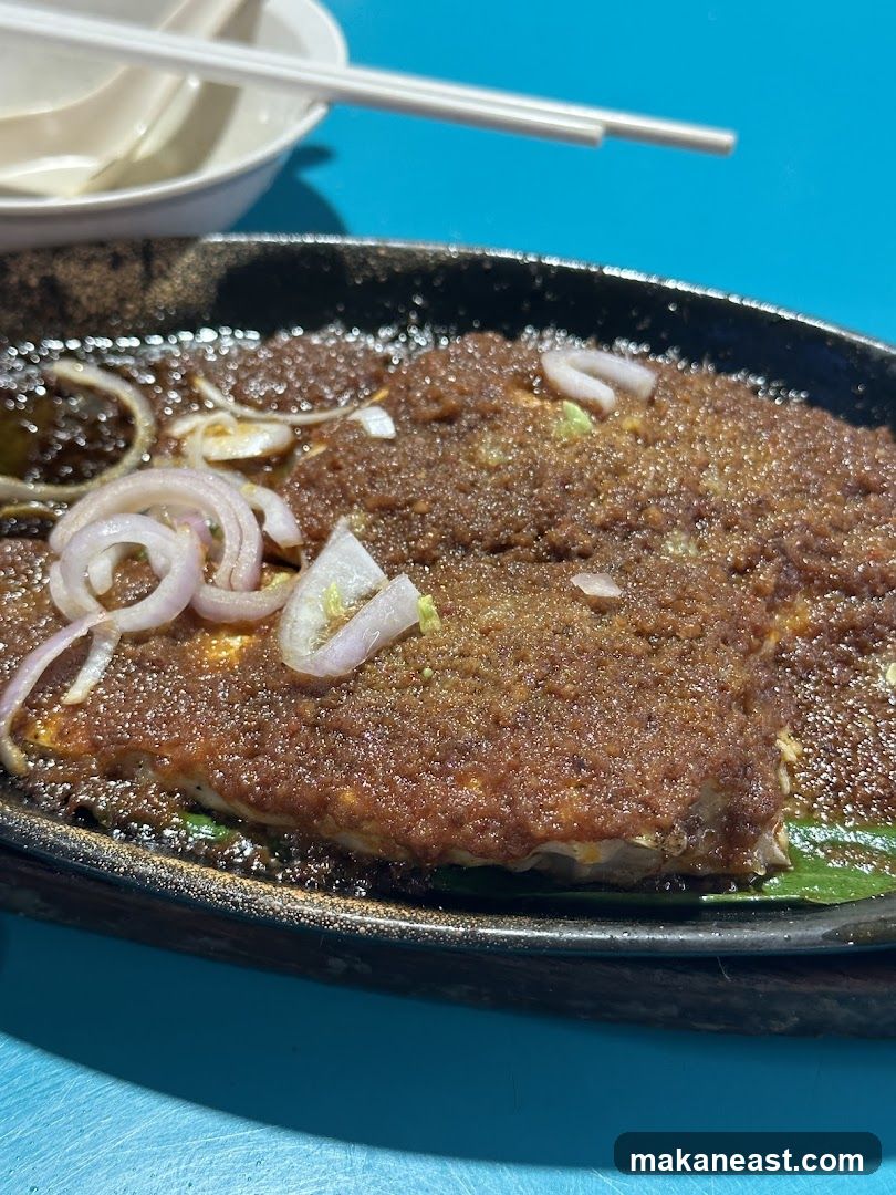 Sizzling Fish Dish