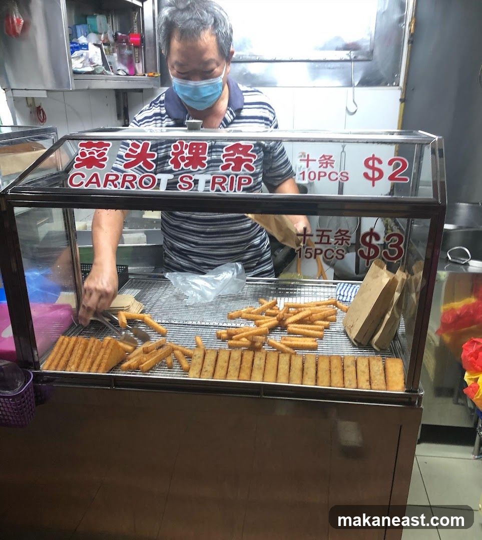 Carrot Strip Vendor